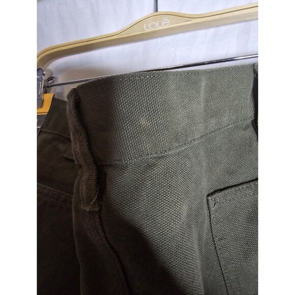 OXGEAR Men's Cotton Heavy Duty Canvas utility Work Pants Green- Size 42×30 - Picture 5 of 7